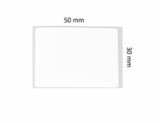 BAZAR - Niimbot štítky R 50x30mm 230ks White pro B21, B21S, B3S, B1 - Poškozený obal (Komplet)