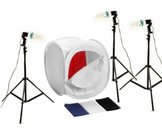 Set pro Shadowless Photography 1800W / stan 80 cm