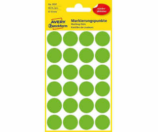 Avery Zweckform ETYK.ZF 3597 DEMONTÁŽ ZAZN KOLA ZELENÁ - ...