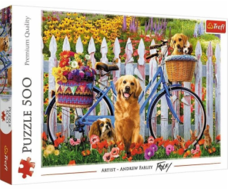  Puzzle 500 dielikov Psie dobrodružstvo