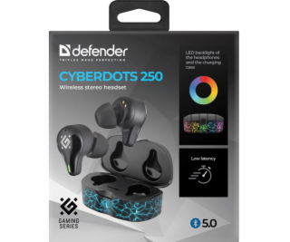 Słuchawki douszne bezprzewodowe CYBERDOTS 250 Gamingowe