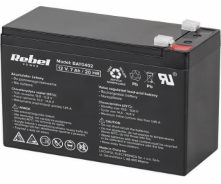 Batéria olovená 12V/ 7.0Ah REBEL