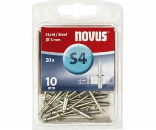 Novus Ocelové nýty S4/10 NOVUS [20 ks]