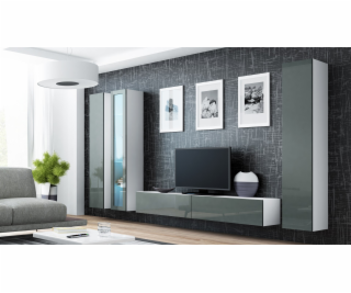 Cama VIGO 2 BI/SZ skřínka do obývacího pokoje Kombinace ú...
