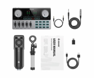 Donner Podcast Starter Kit - sada pro nahrávání podcastů
