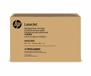 HP W9024MC High Yield Black Managed Original LaserJet Ton...
