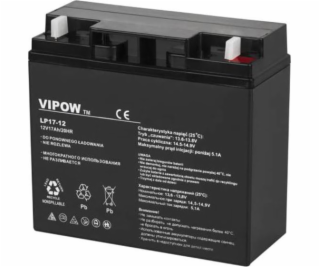 Batéria olovená 12V 17Ah VIPOW