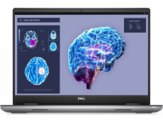 DELL Precision 7680 Intel® Core™ i7 i7-13850HX Mobilní pracovní stanice 40,6 cm (16 ) Full HD+ 16 GB DDR5-SDRAM 512 GB SSD NVIDIA RTX 2000 Ada Wi-Fi 6E (802.11ax) Windows 11 Pro Šedá