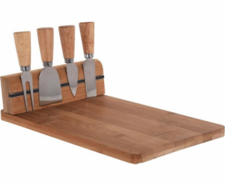 Servírovací prkénko na sýr s noži sada 5 ks KO-784610160