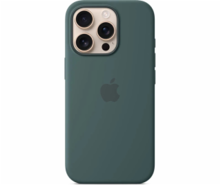 iPhone 16 Pro Max Silicone Case with MS - Lake Gre