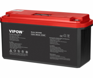 Baterie LiFePO4 12,8V 150Ah VIPOW BAT0498 Bluetooth