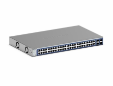 Netgear 48xGbE, Smart Switch, 2 Copper/SFP Combo Ports, 2 Dedicated SFP Ports  - GS748T