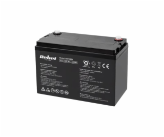 Baterie olověná 12V 100Ah REBEL BAT0421