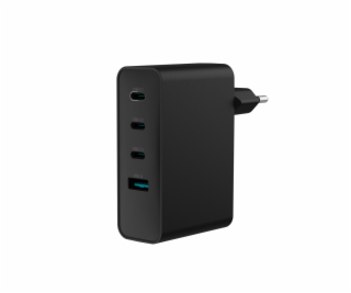 Univerzální USB nabíječka Natec GaN 100W, 3X USB-C, 1X US...