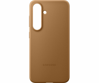 Samsung Ochranný kryt z veganské kůže pro Galaxy S25 Brown