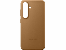 Samsung Ochranný kryt z veganské kůže pro Galaxy S25 Brown