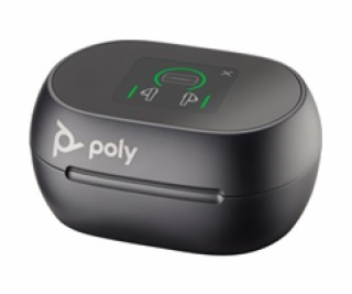 Poly Voyager Free 60+ UC Black Touchscreen Charge Case fo...