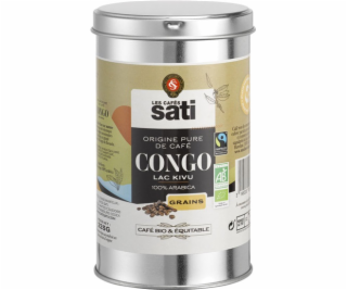 Sati Congo Bio Fairtrade 225 g zrno dóza