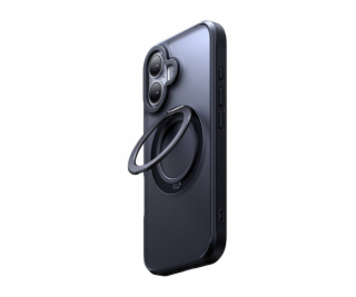 McDodo PC-4930 MagSafe case for iPhone 16 with stand (black)