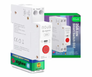 NOUS D2Z, ZigBee DIN SMART Switch, prepínač