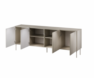 Cama Komoda ISLA 200x40x75 kašmírová matná