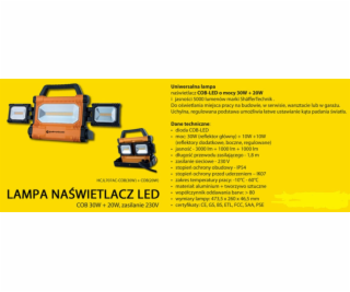 KT HC Cobs Cob 30W + 2W 230V KTHCJL707AC-COB + COB