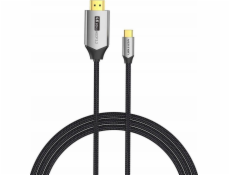 USB-C do HDMI 2.0 cable Vention CRBBH 2m, 4K 60Hz (black)