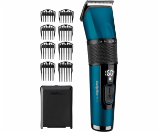 BaByliss Japanese Steel Digital Hair Clipper Black Teal