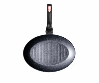 Pánev na ryby a steaky s mramorovým povrchem 35 cm Black ...