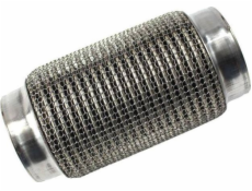 TurboWorks_D Vystužený flexibilný konektor výfuku 2,5" 200 mm z nerezovej ocele