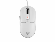 Genesis herní myš KRYPTON 660/Herní/Optická/12 000DPI/Drátová/Bílá/Herní/Optická/12 000 DPI/Drátová 