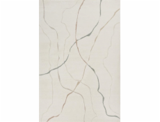 DOMOLETTI Koberec Domoletti Elio 2314 360, bílá/šedá, 290 x 200 cm