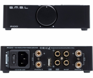 SMSL A100 - Bluetooth reproduktorový zesilovač