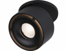 Stropní lampa Paulmann zapuštěná svítidla LED LED SPIRCLE BLACK MAT 8,0W 3000K 36 ST.