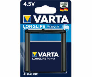 10x1 Varta Longlife Power 3 LR 12 4,5V-Block baleni v kar...