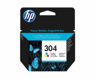 HP 304 Tri-color Original Ink Cartridge