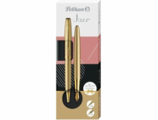 Plnicí pero Pelikan Jazz Noble Elegance + černé kuličkové pero