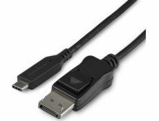 StarTech USB-C – DisplayPort USB kábel 1 m čierny (CDP2DP141 MB)