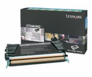 Lexmark C734A1KG tonerová kazeta 1 ks Original Black