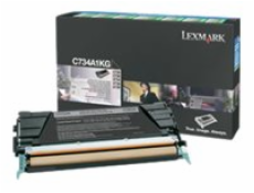 Lexmark C734A1KG tonerová kazeta 1 ks Original Black