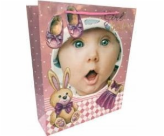 JU-PITER Bobas laminovaná dárková taška 128g 006L 31,5x39...