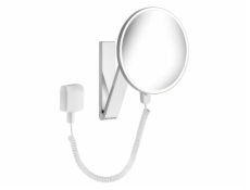 Keuco iLook move Cosmetic mirror round illuminated w/pivoted rail