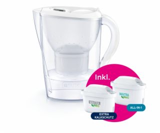 Brita Marella white incl. 1x ALL-in-1, 1x extra lime