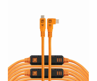 Tether Tools TetherPro USB-C Optima 10G rechts orange 9,4m