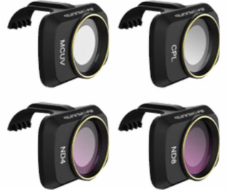 Sunnylife sada 4 filtrů CPL ND 4/8 UV pro DJI Mini 2 (MM-...