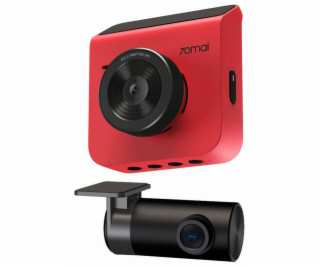70mai Dash Cam A400 QHD + Rear Cam RC09 Set Red