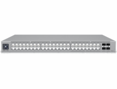 Ubiquiti UniFi Pro Max 48 PoE - Přepínač - L3 - řízený - 16 x 1/2.5G (8 PoE+, 8 PoE++) + 32 x 10/100/1000 (24 PoE+, 8 PoE++) + 4 x 10 Gigabit SFP+ - Lze montovat do rozvaděče - PoE++ (720 W)