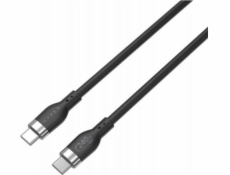 HyperJuice - USB kabel - 24 pin USB-C (M) do 24 pin USB-C (M) - USB 2.0 - 2 m - napájení USB (240 W), technologie Extended Power Range (EPR) - černá