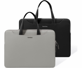 TOMTOC DUAL Sleeve for MacBook 13,5 , black/gray