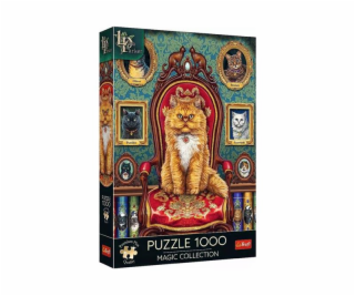 Puzzle TREFL Magic Collection Šílené kočky 1000 dílků